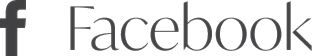 Facebook logo with text and icon.